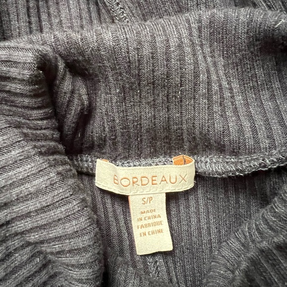 Anthropologie Black Cowl-Neck Sleeveless Midi Dress Size Small - Picture 2 of 4